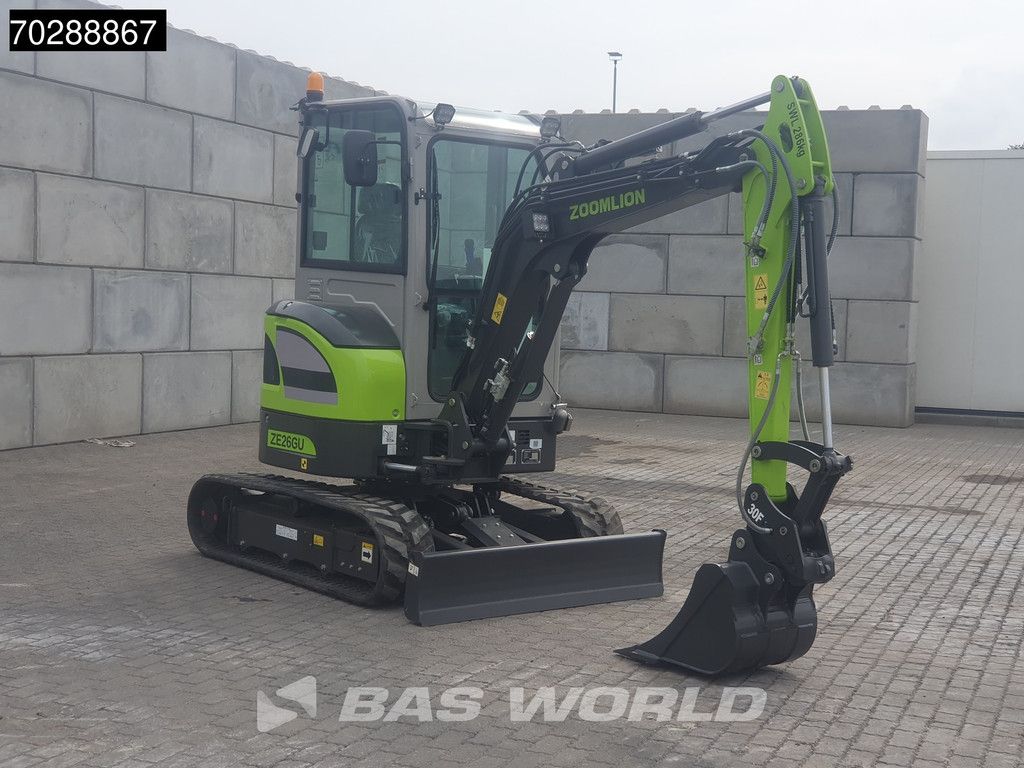 Zoomlion ZE26 GU FACTORY WARRANTY – CE CERTIFIED - KUBOTA ENGINE
