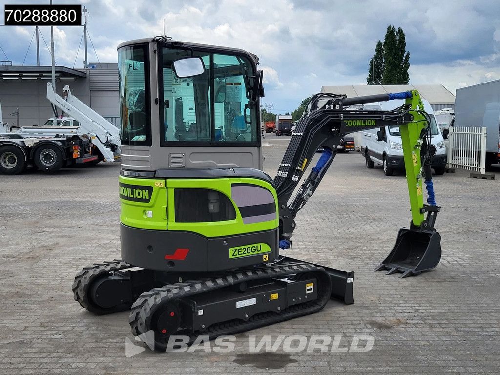 Zoomlion ZE26 GU FACTORY WARRANTY - CE CERTIFIED - KUBOTA ENGINE