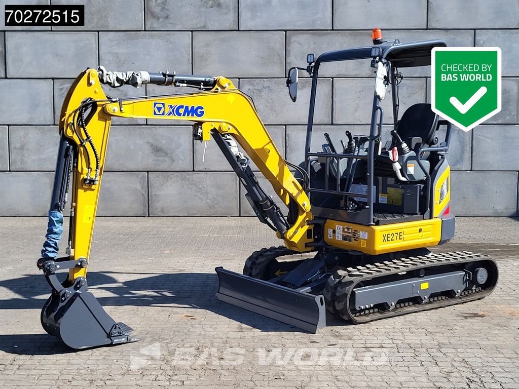 XCMG XE27 E HERSTELLERGARANTIE - kUBOTA MOTOR - CE