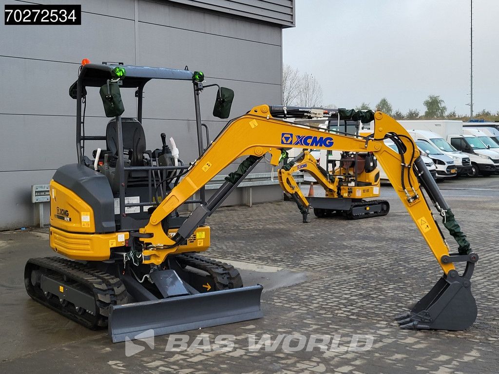 XCMG XE27 E FACTORY WARRANTY - KUBOTA ENGINE - CE CERTIFIED