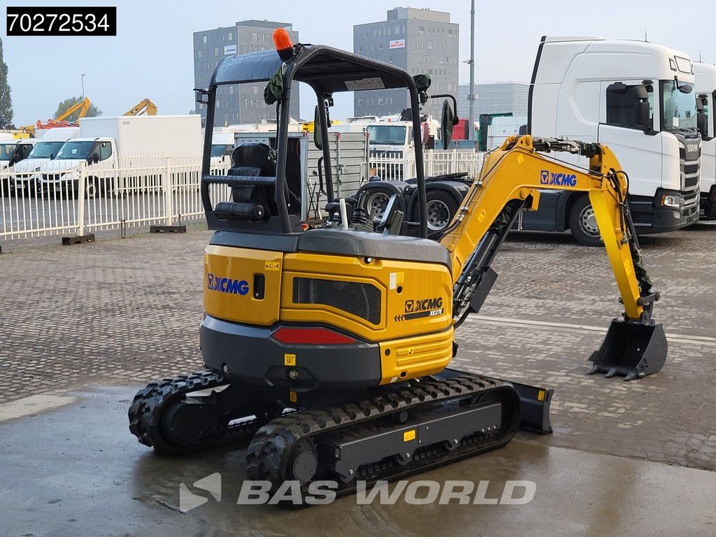 XCMG XE27 E FACTORY WARRANTY - KUBOTA ENGINE - CE CERTIFIED