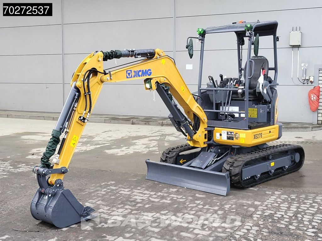 XCMG XE27 E FACTORY WARRANTY - KUBOTA ENGINE - CE CERTIFIED