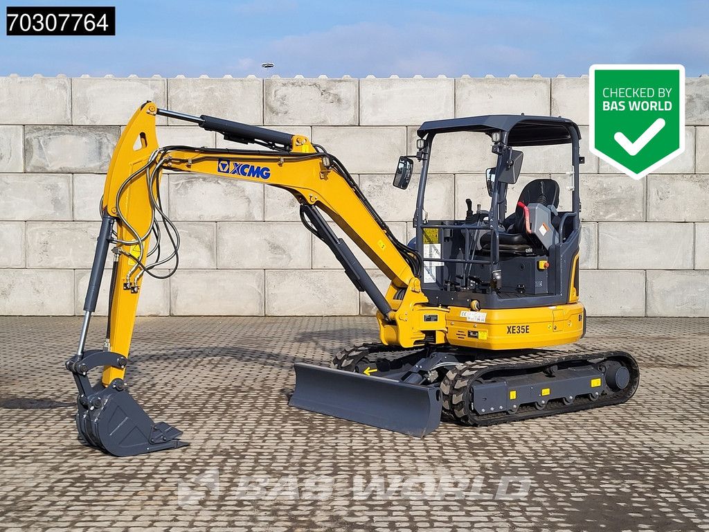 XCMG XE35 E FACTORY WARRANTY - YANMAR ENGINE - CE CERTIFIED