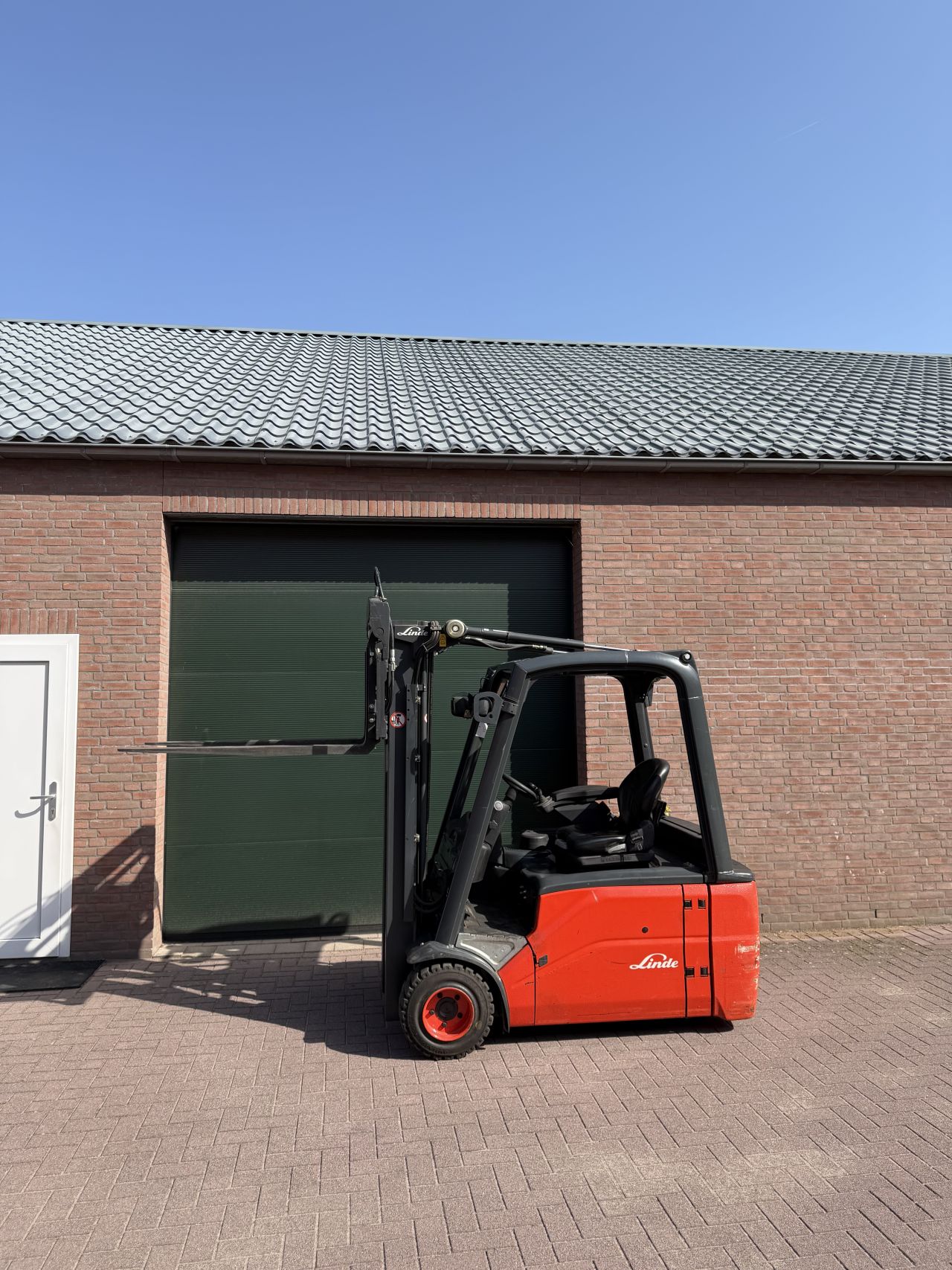 Linde E20L-01 289 uur!! triplo elektrische heftruck nieuwstaat!