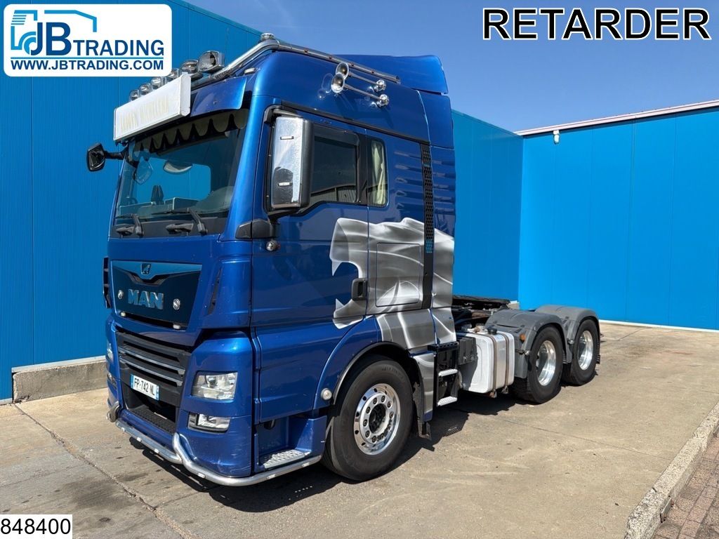 MAN TGX 26 510 6x4, EURO 6d, Retarder, PTO, Standairco
