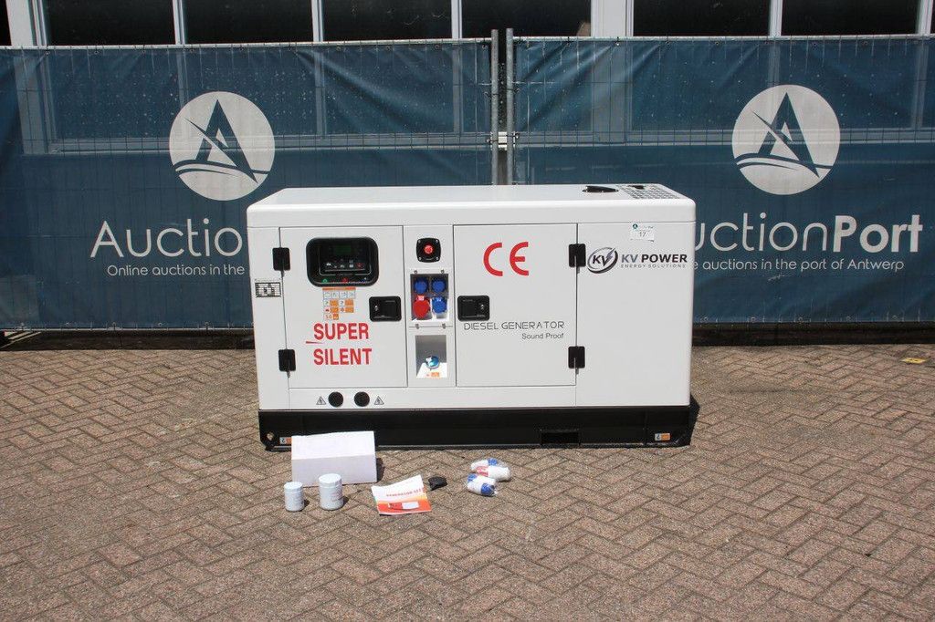 Generator KV Power Ricardo GFS-24 Diesel 30kVA 2026 Neu