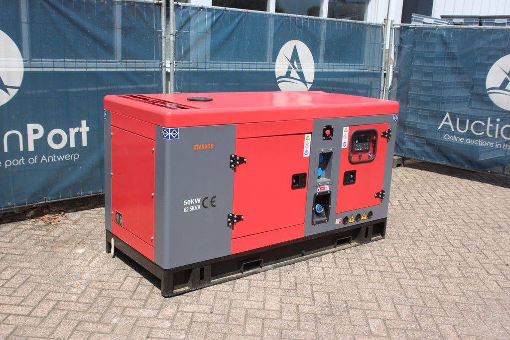 Starvox KC-50GF Dieselgenerator 62,5 kVA 2026 Neu