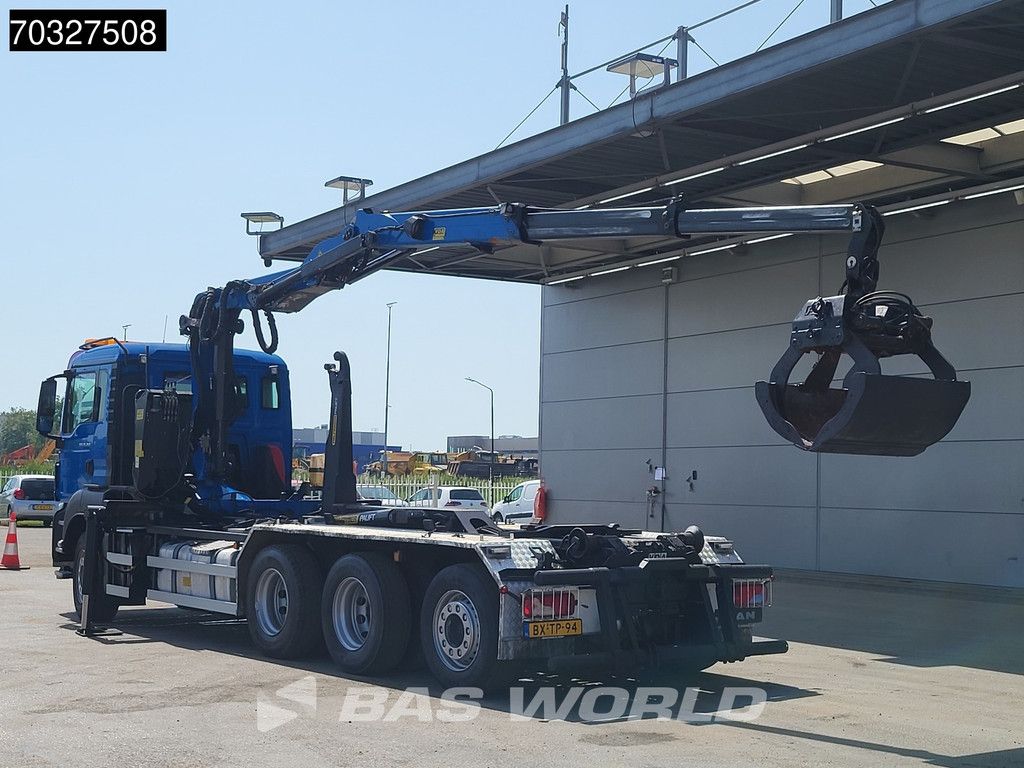MAN TGS TGS 35.360 8X4 Palfinger Q170Z95TR Z-Crane + Hooklift Euro 5