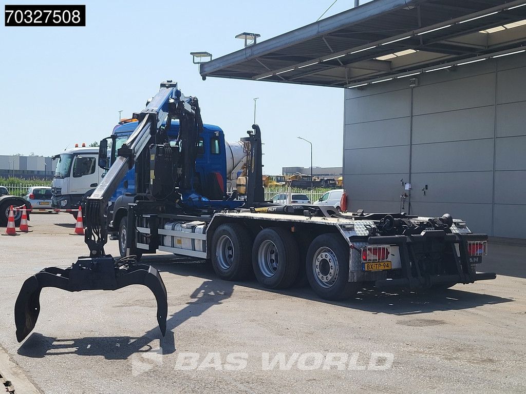 MAN TGS TGS 35.360 8X4 Palfinger Q170Z95TR Z-Crane + Hooklift Euro 5