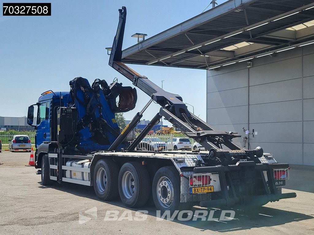 MAN TGS TGS 35.360 8X4 Palfinger Q170Z95TR Z-Crane + Hooklift Euro 5