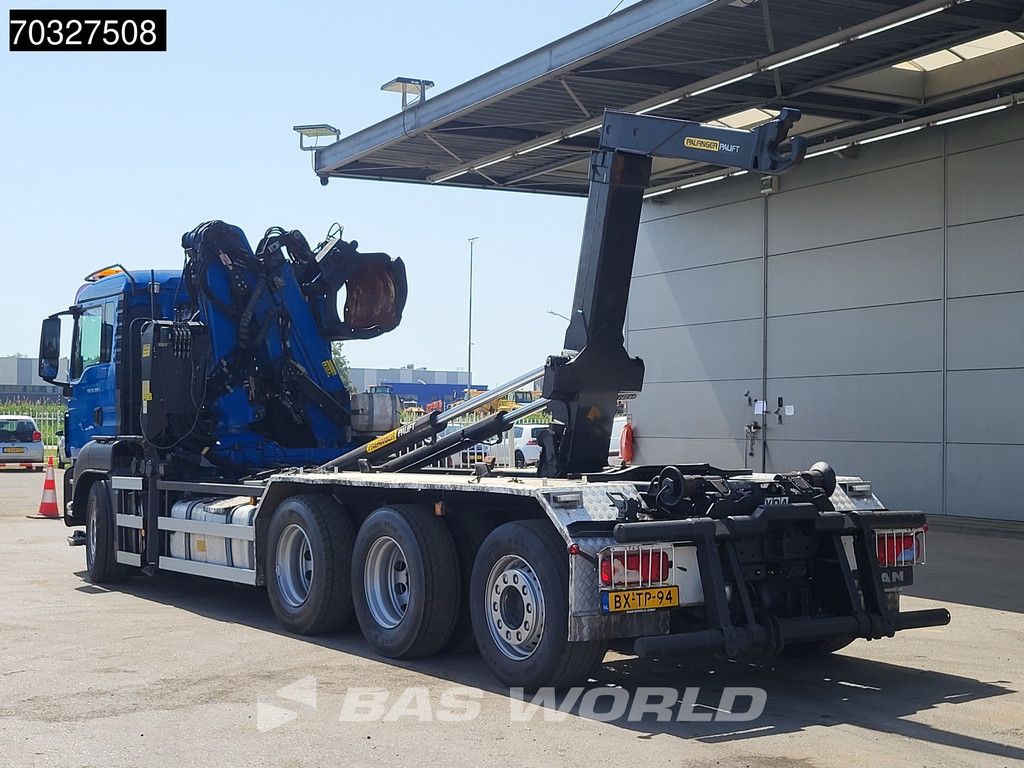 MAN TGS TGS 35.360 8X4 Palfinger Q170Z95TR Z-Crane + Hooklift Euro 5