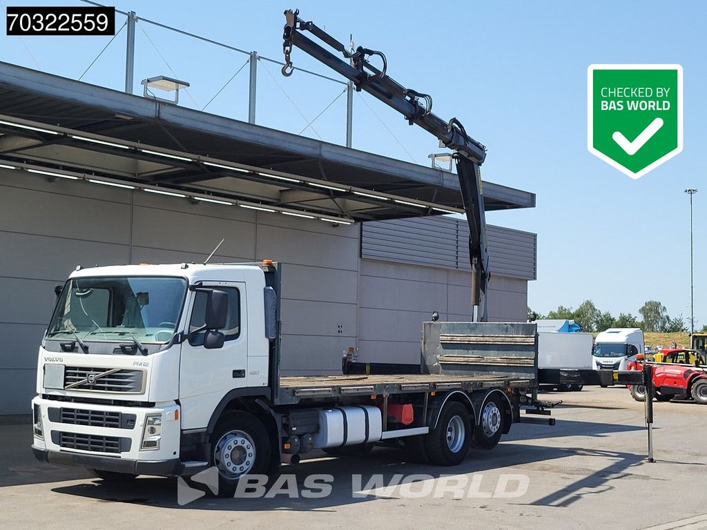 Volvo FM FM 420 6X2 Palfinger PK15500 Crane Manual Gearbox Euro 3