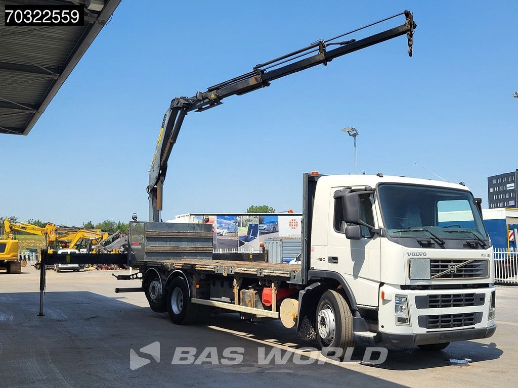 Volvo FM FM 420 6X2 Palfinger PK15500 Crane Manual Gearbox Euro 3