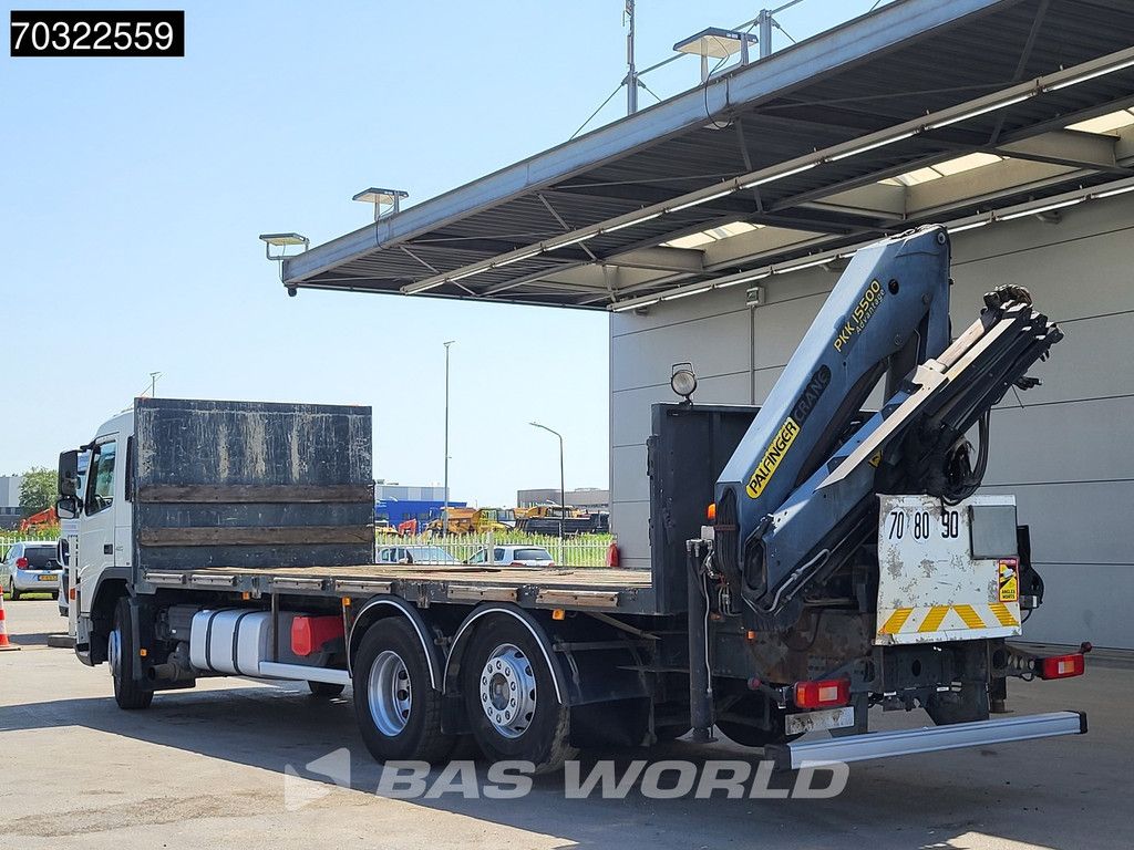Volvo FM FM 420 6X2 Palfinger PK15500 Crane Manual Gearbox Euro 3