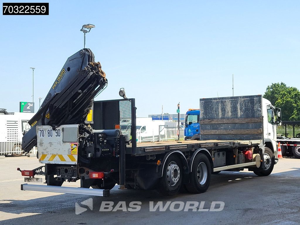 Volvo FM FM 420 6X2 Palfinger PK15500 Crane Manual Gearbox Euro 3