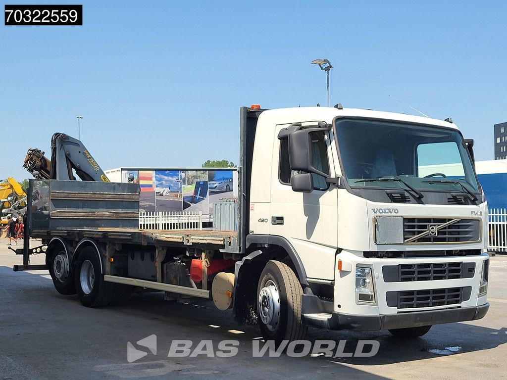 Volvo FM FM 420 6X2 Palfinger PK15500 Crane Manual Gearbox Euro 3