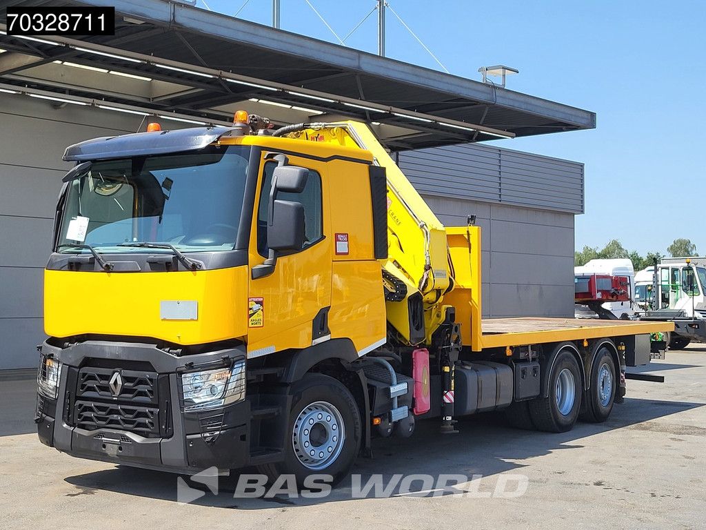 Renault C 440 6X2 HYVA 50T/M Crane 6 Extensions Lift+Steering Axle Euro 6