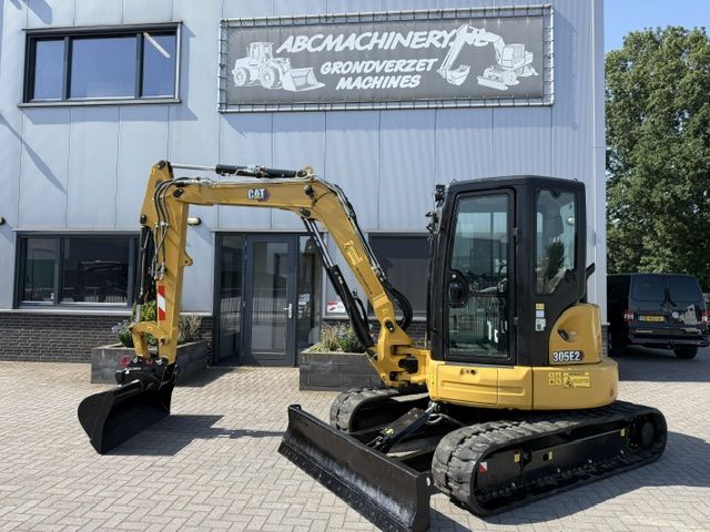 CAT 305e Bj2021 1600uur !!! 5T Minigraver Minikraan A/C SLP/SRT