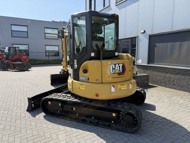 CAT 305e Bj2021 1600uur !!! 5T Minigraver Minikraan A/C SLP/SRT