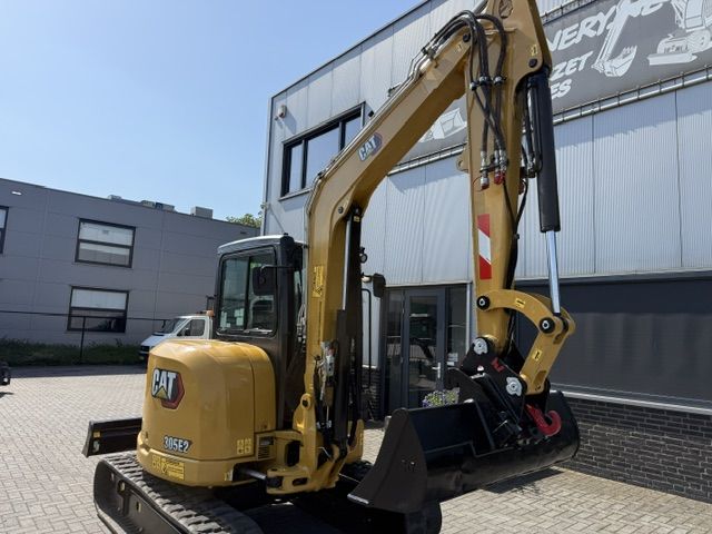 CAT 305e Bj2021 1600uur !!! 5T Minigraver Minikraan A/C SLP/SRT