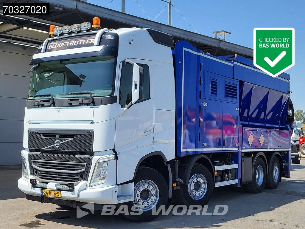 Volvo FH FH 540 8X2 NL-truck LONGO Saugbagger Turbine Suction excavator Hydraulic arm Euro 6