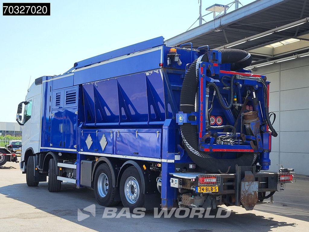 Volvo FH FH 540 8X2 NL-truck LONGO Saugbagger Turbine Suction excavator Hydraulic arm Euro 6