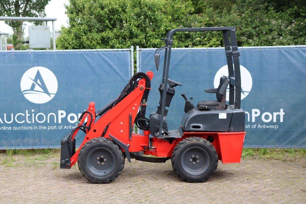 Knickgelenkter Radlader Kraffter K800 Diesel 21,5 PS