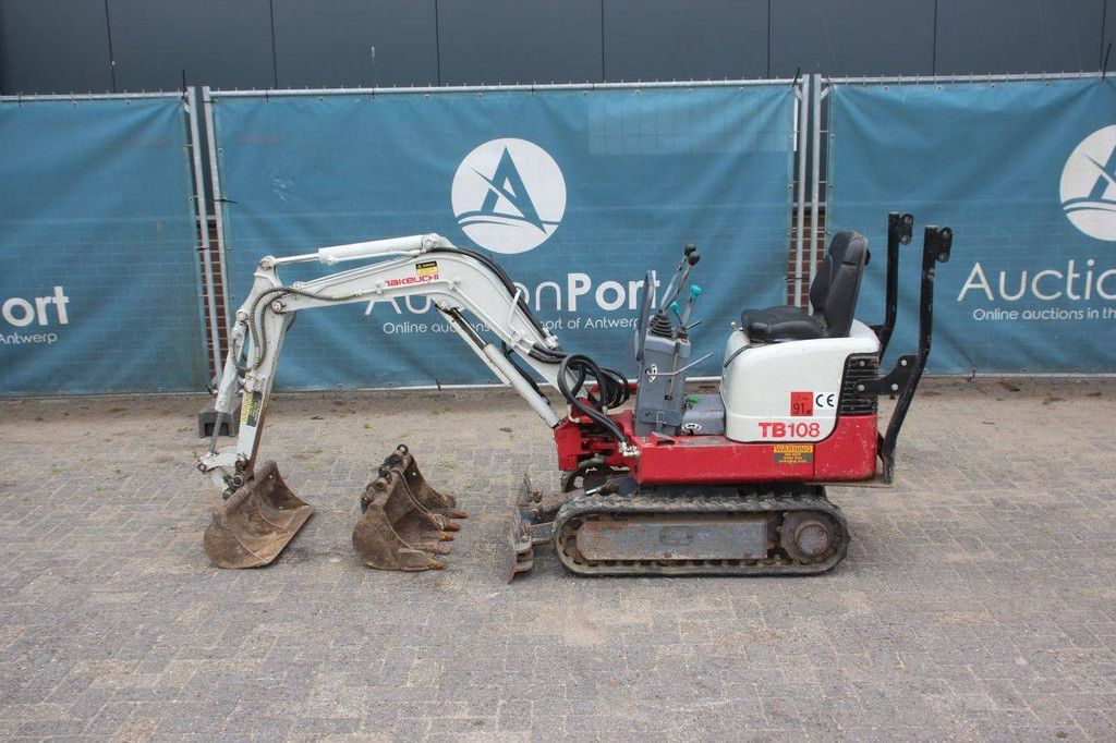 Mini excavator Takeuchi TB108 Diesel 2006