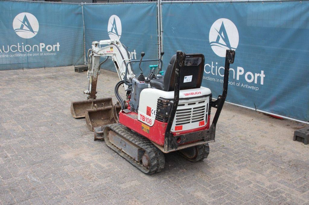 Mini excavator Takeuchi TB108 Diesel 2006