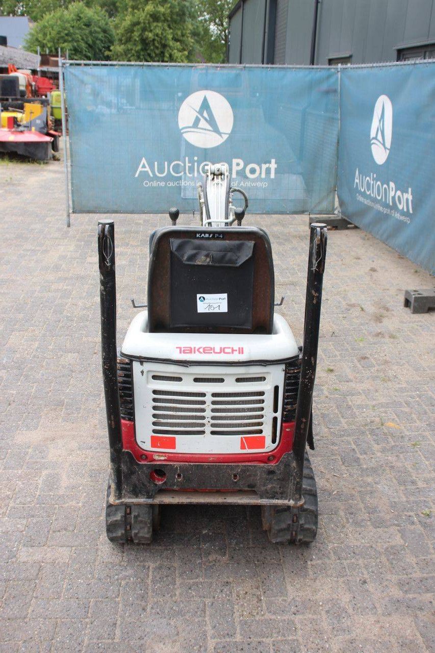 Mini excavator Takeuchi TB108 Diesel 2006