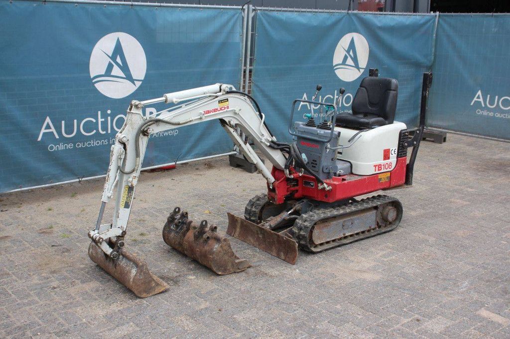 Mini excavator Takeuchi TB108 Diesel 2006