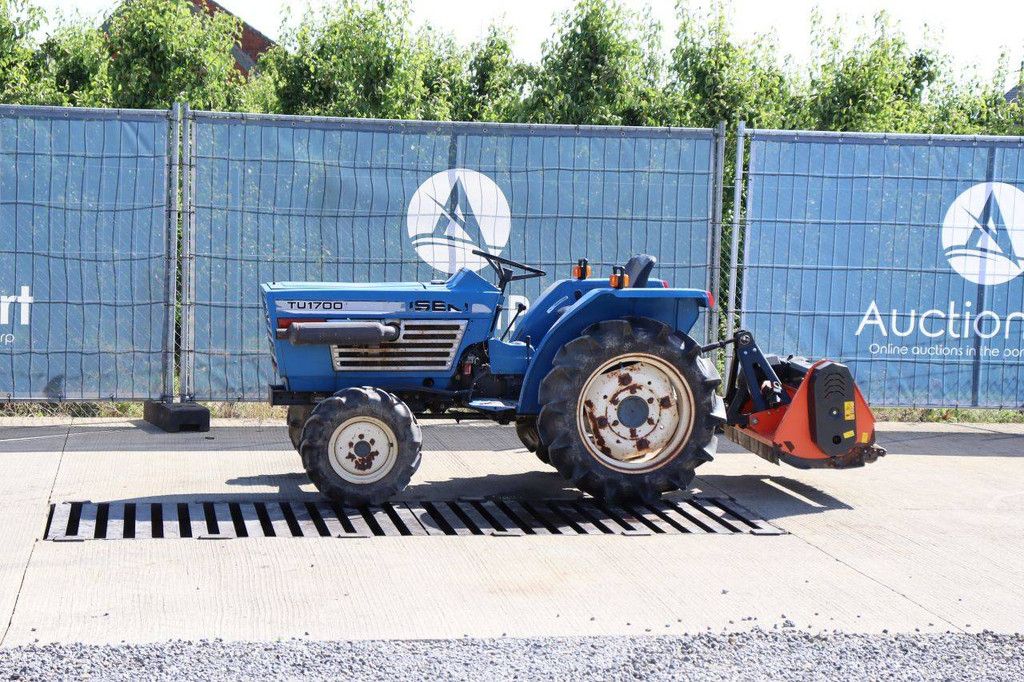 Iseki TU1700F Diesel-Kleintraktor 17 PS mit Schlegelmäher (Margin)