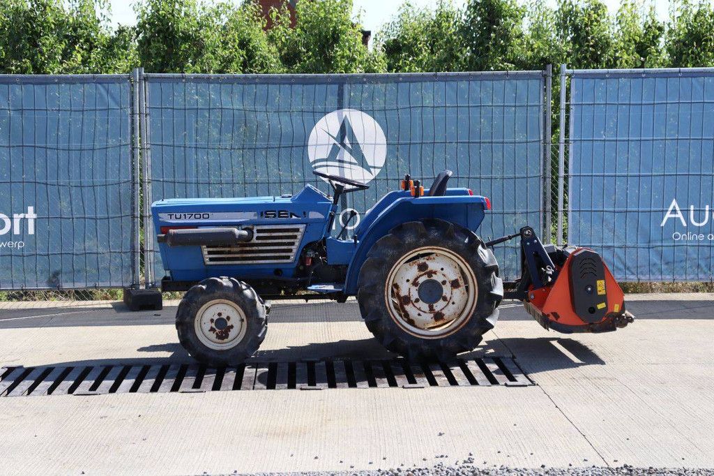 Iseki TU1700F Diesel-Kleintraktor 17 PS mit Schlegelmäher (Margin)