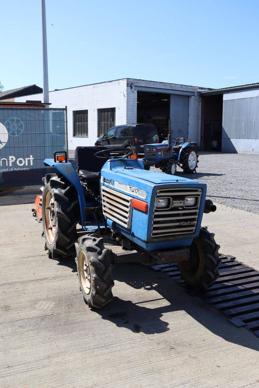 Iseki TU1700F Diesel-Kleintraktor 17 PS mit Schlegelmäher (Margin)