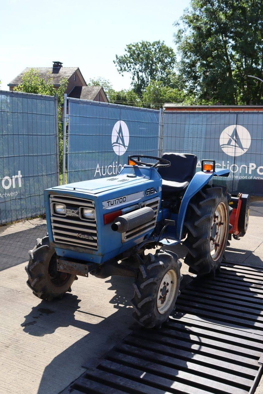 Iseki TU1700F Diesel-Kleintraktor 17 PS mit Schlegelmäher (Margin)