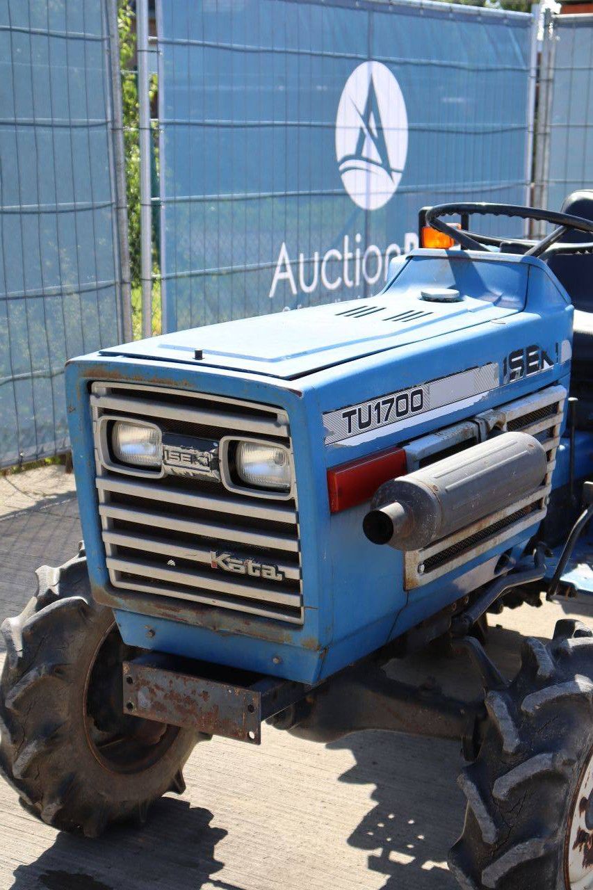 Iseki TU1700F Diesel-Kleintraktor 17 PS mit Schlegelmäher (Margin)