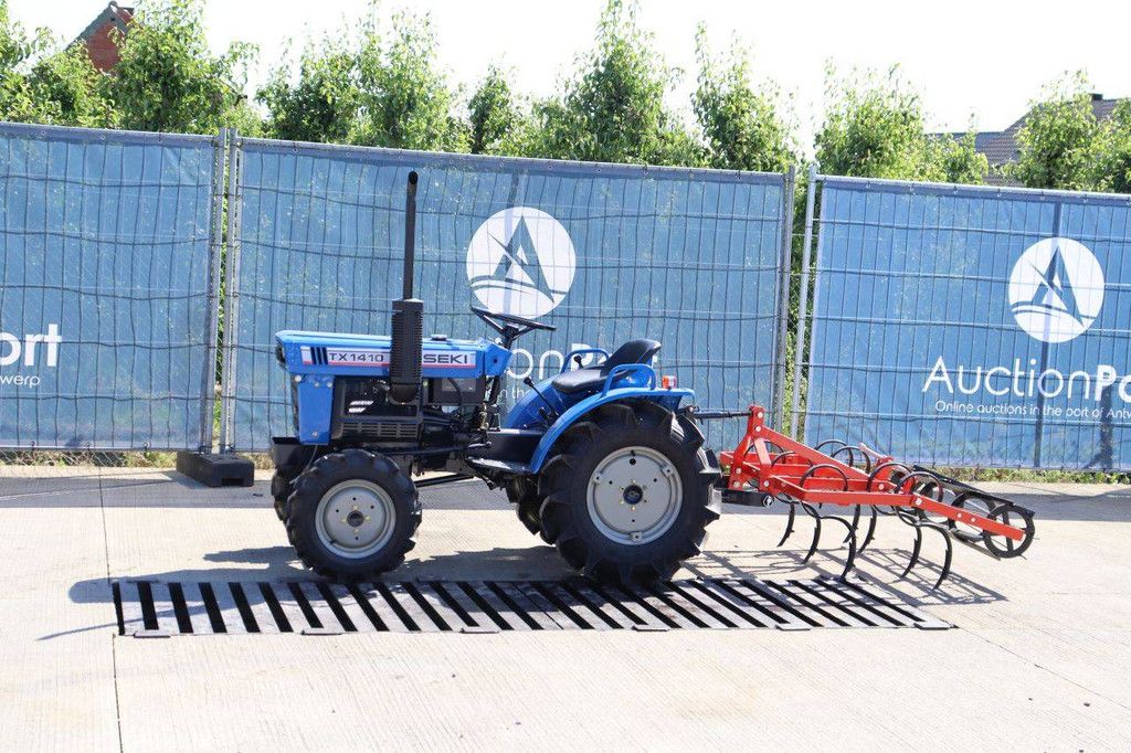 Kleintraktor Iseki TX1410FDT Diesel 14 PS mit Vibrationsgrubber