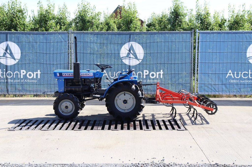 Kleintraktor Iseki TX1410FDT Diesel 14 PS mit Vibrationsgrubber