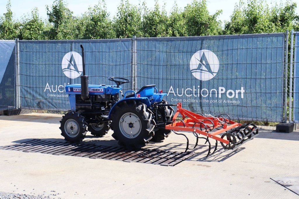 Kleintraktor Iseki TX1410FDT Diesel 14 PS mit Vibrationsgrubber