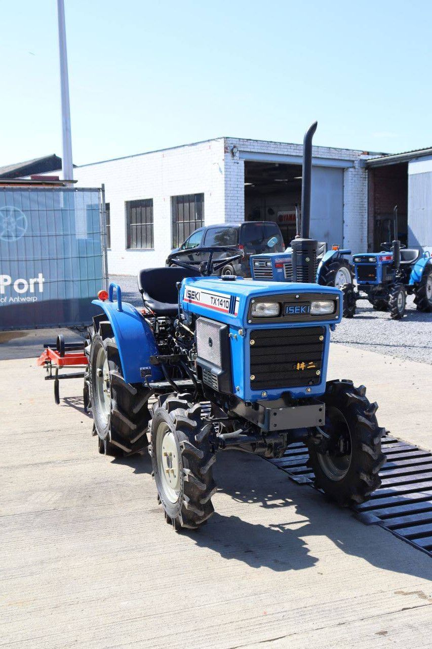 Kleintraktor Iseki TX1410FDT Diesel 14 PS mit Vibrationsgrubber
