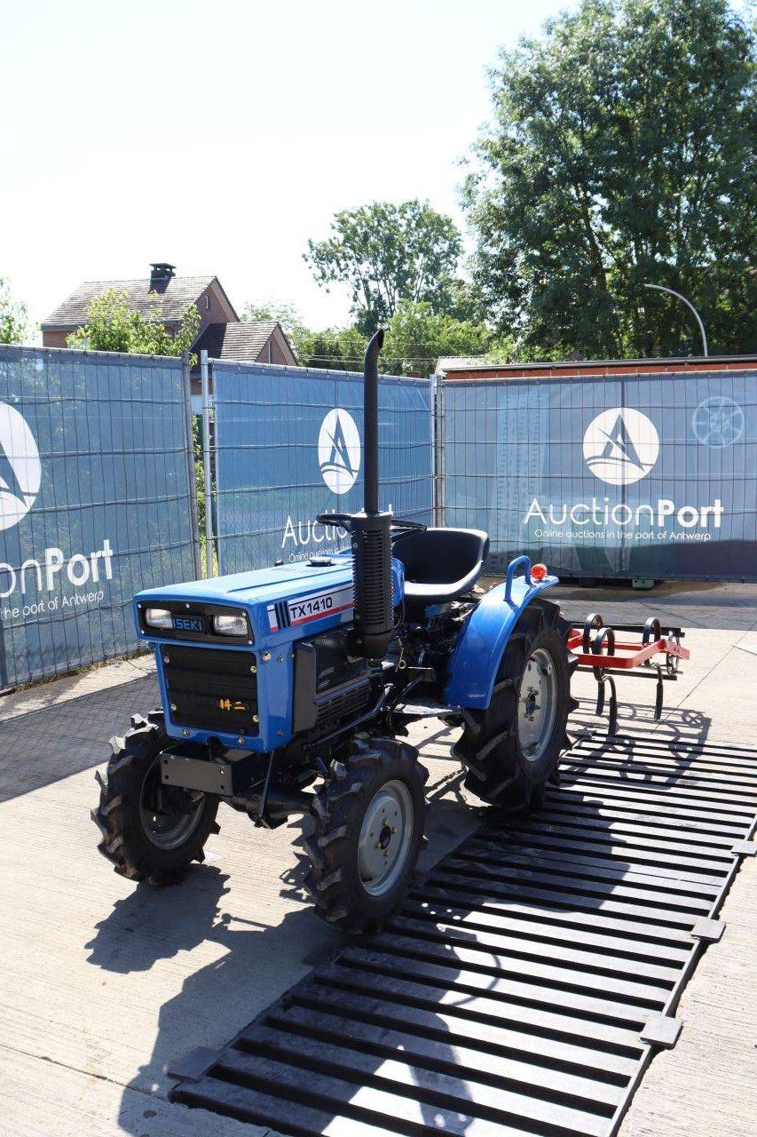 Kleintraktor Iseki TX1410FDT Diesel 14 PS mit Vibrationsgrubber