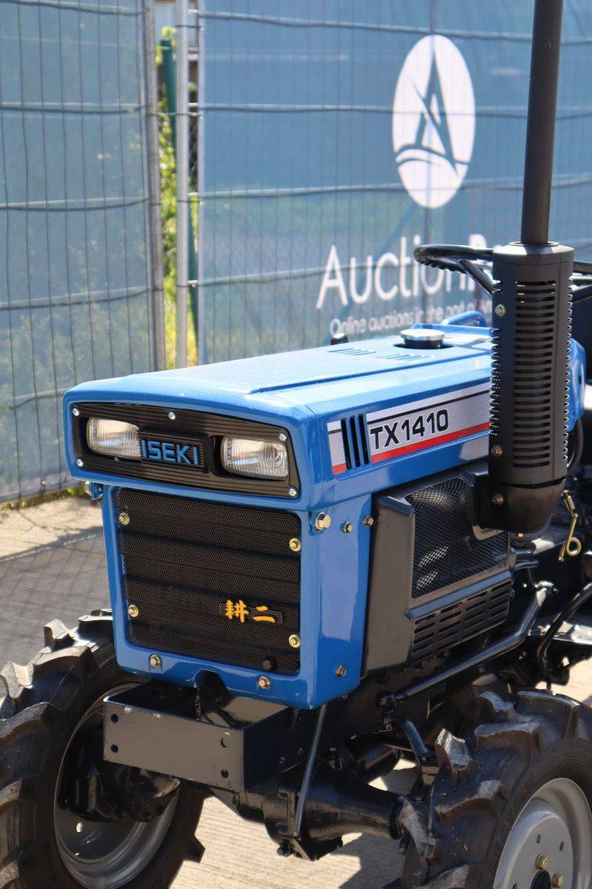 Kleintraktor Iseki TX1410FDT Diesel 14 PS mit Vibrationsgrubber