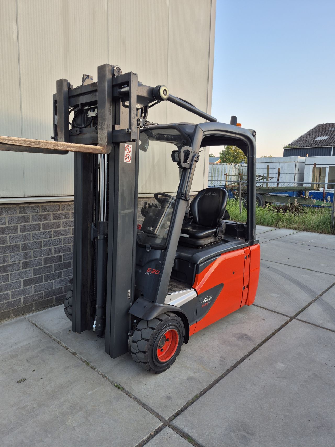 Linde E20L-02 triplex sideshift 4.620 mm bj 2020