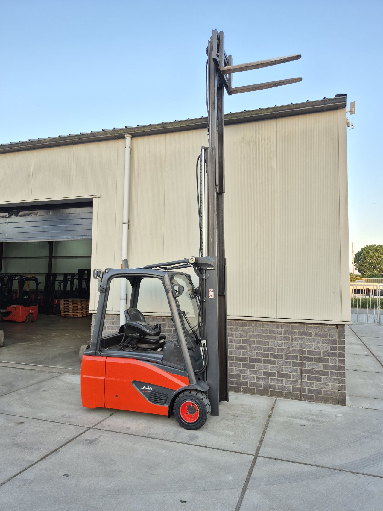 Linde E20L-02 triplex sideshift 4.620 mm bj 2020