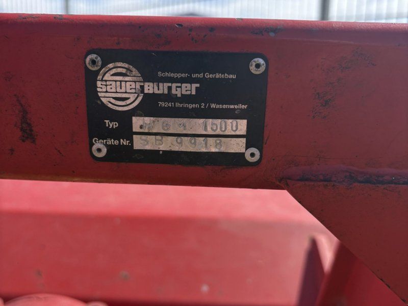 Sauerburger Gebr. Schlegelmulcher HGM 1500-  Gelenkwelle