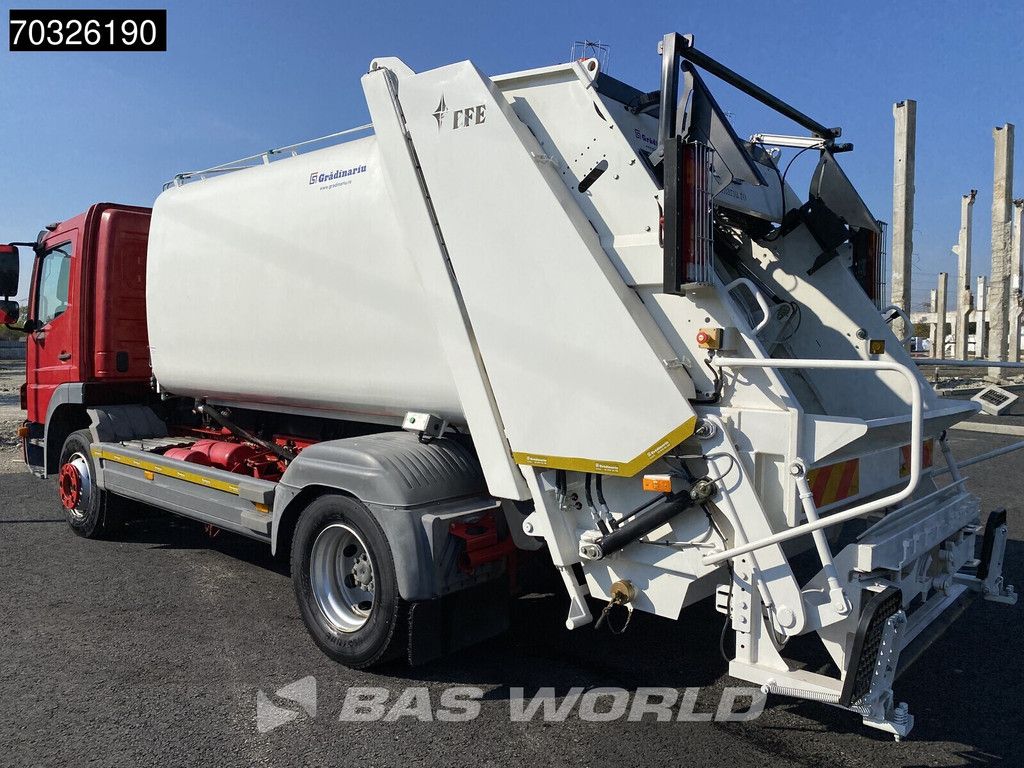 Mercedes Atego 1324 4X2 NEW! 2010 production Gradinariu garbage truck 9m3 Automatic Euro 5