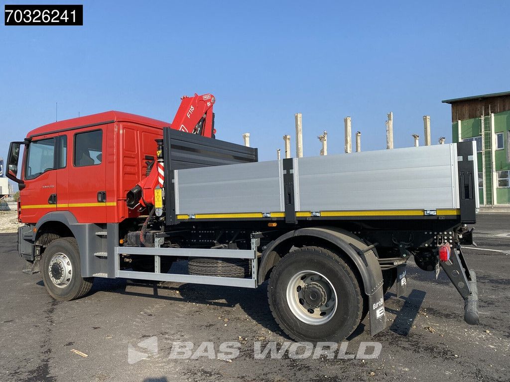 MAN TGM 18.320 4X4 NEW! Double cabin Fassi F115 Automatic Full Steel Euro 6