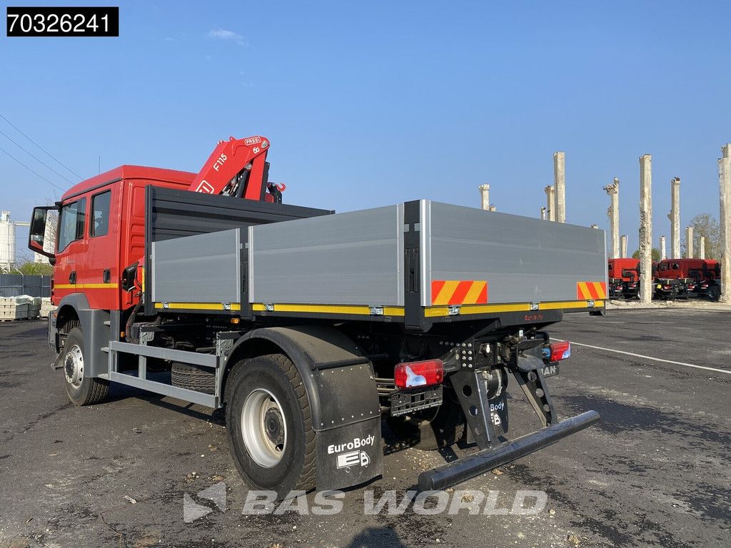 MAN TGM 18.320 4X4 NEW! Double cabin Fassi F115 Automatic Full Steel Euro 6