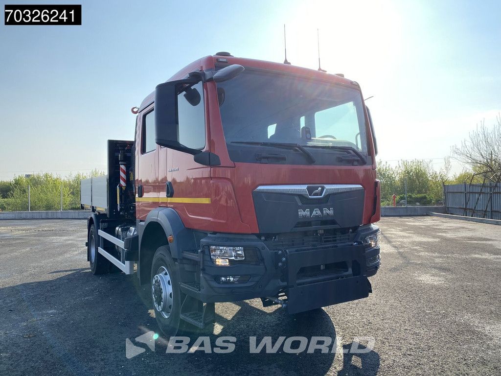 MAN TGM 18.320 4X4 NEW! Double cabin Fassi F115 Automatic Full Steel Euro 6