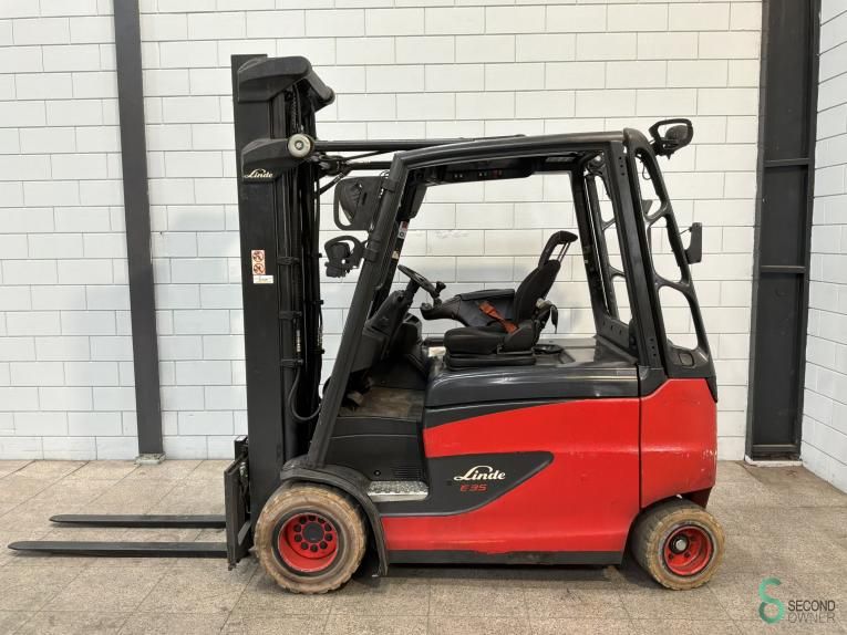 Forklifts Electric Linde E35HL triplex 2021 Battery 2024